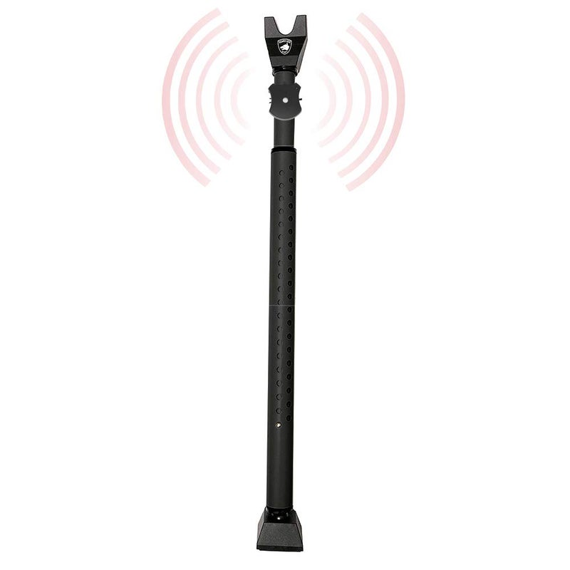 Guard Dog Security Adjustable Sliding Door Security Bar, Door Jammer 2-in-1 Adjustable Door Knob and Sliding Patio Door Stoppers Security with Alarm, 40 Different Adjustments by Guard Dog Security - Image 1